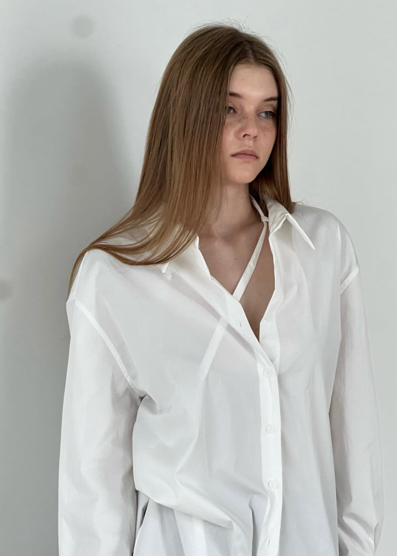 Another Avenue - Korean Women Fashion - #womensfashion - Open Hook Shirt - 4