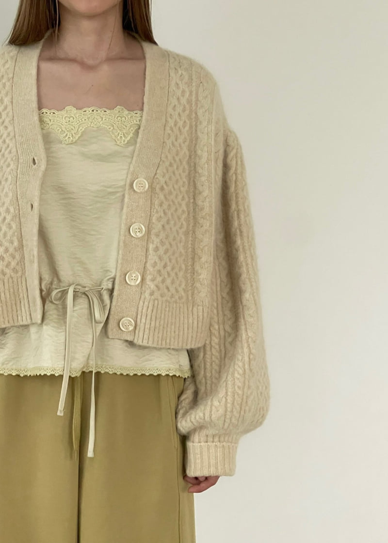 Another Avenue - Korean Women Fashion - #momslook - Alpaca Vintage Cardigan - 5