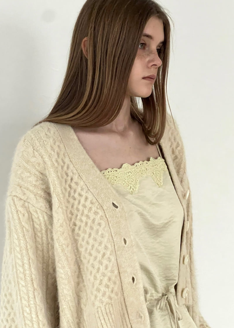 Another Avenue - Korean Women Fashion - #momslook - Alpaca Vintage Cardigan - 7