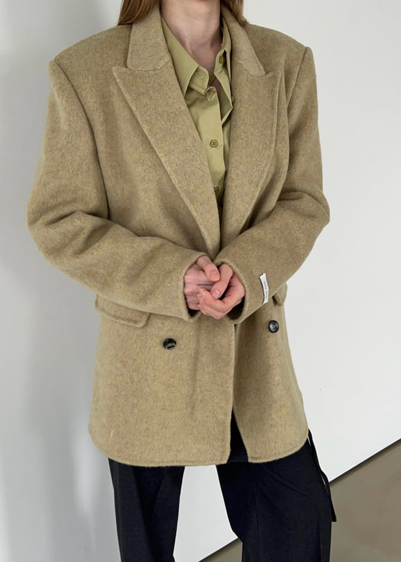 Another Avenue - Korean Women Fashion - #momslook - Wool Double Handmade Jacket - 5