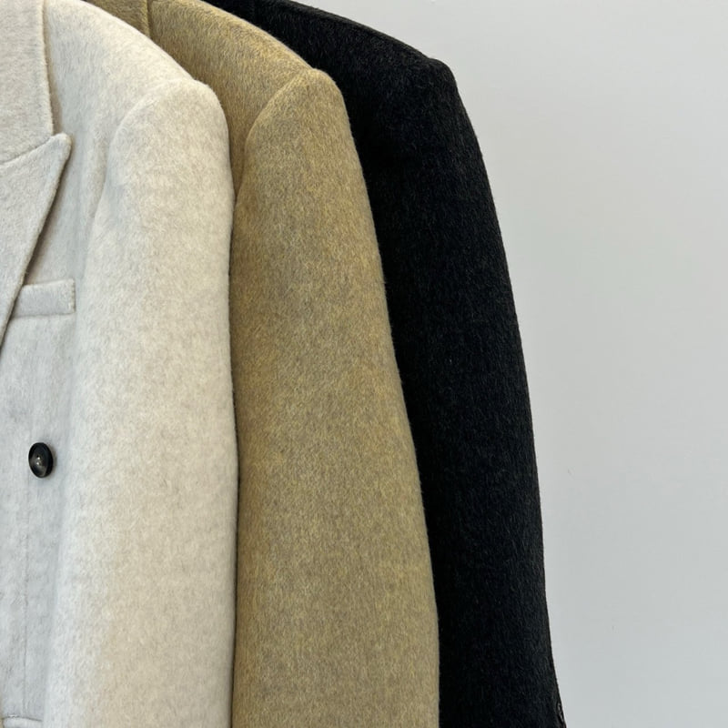 Another Avenue - Korean Women Fashion - #momslook - Wool Double Handmade Coat - 2