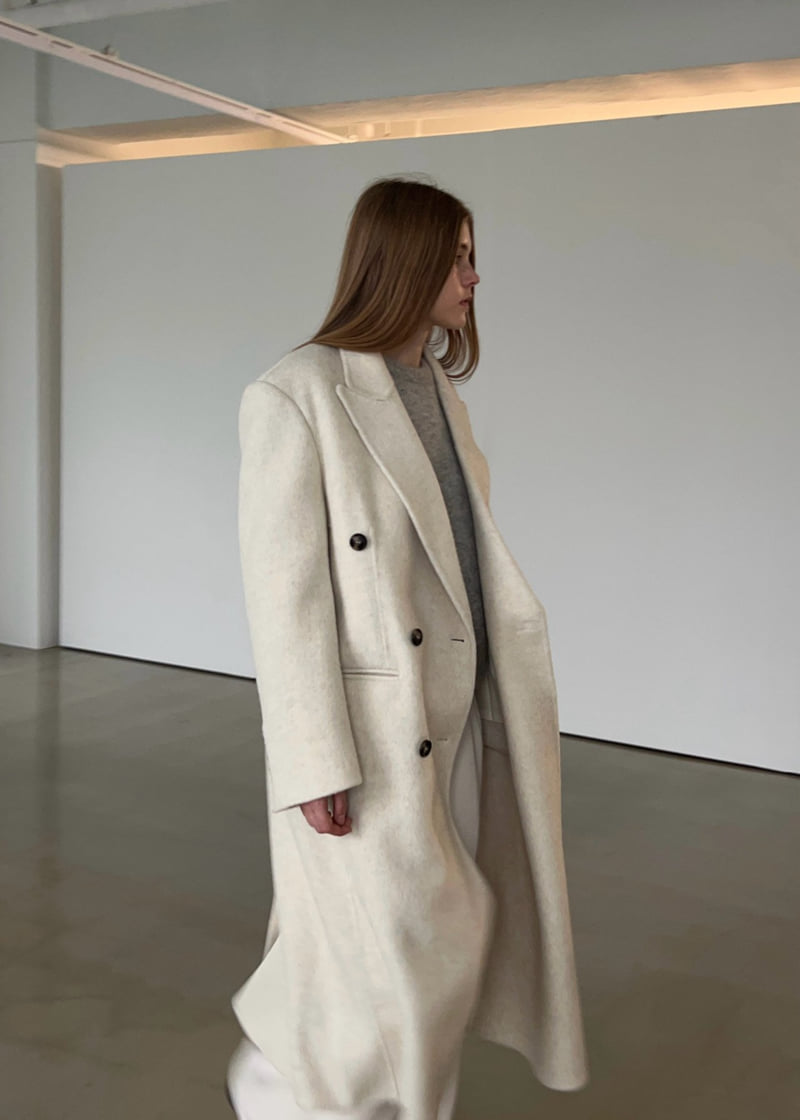Another Avenue - Korean Women Fashion - #momslook - Wool Double Handmade Coat - 6