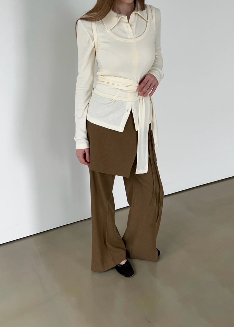 Another Avenue - Korean Women Fashion - #womensfashion - Wide Slacks - 12