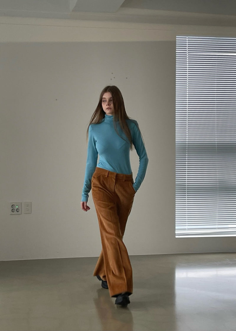 Another Avenue - Korean Women Fashion - #womensfashion - Raw-Edge Turtleneck Tee - 10