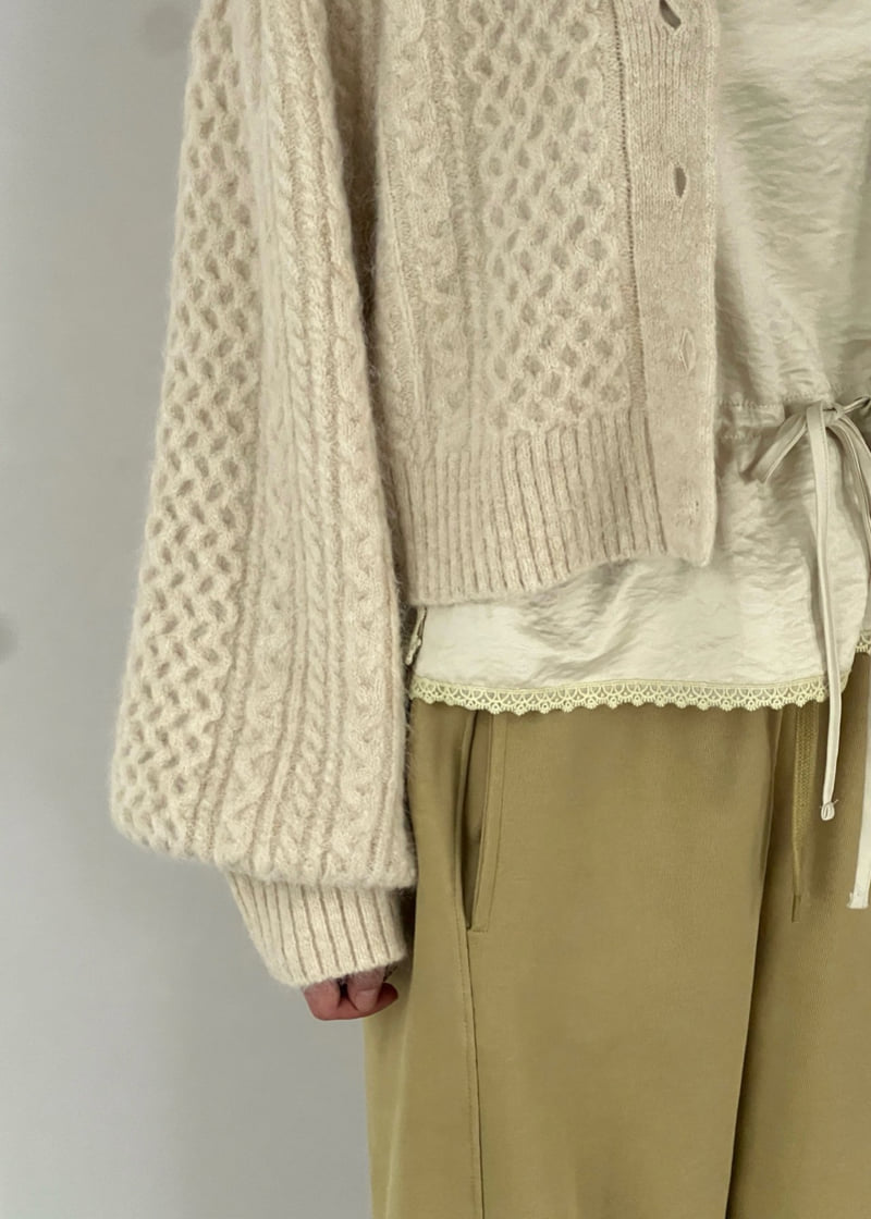 Another Avenue - Korean Women Fashion - #womensfashion - Alpaca Vintage Cardigan - 6