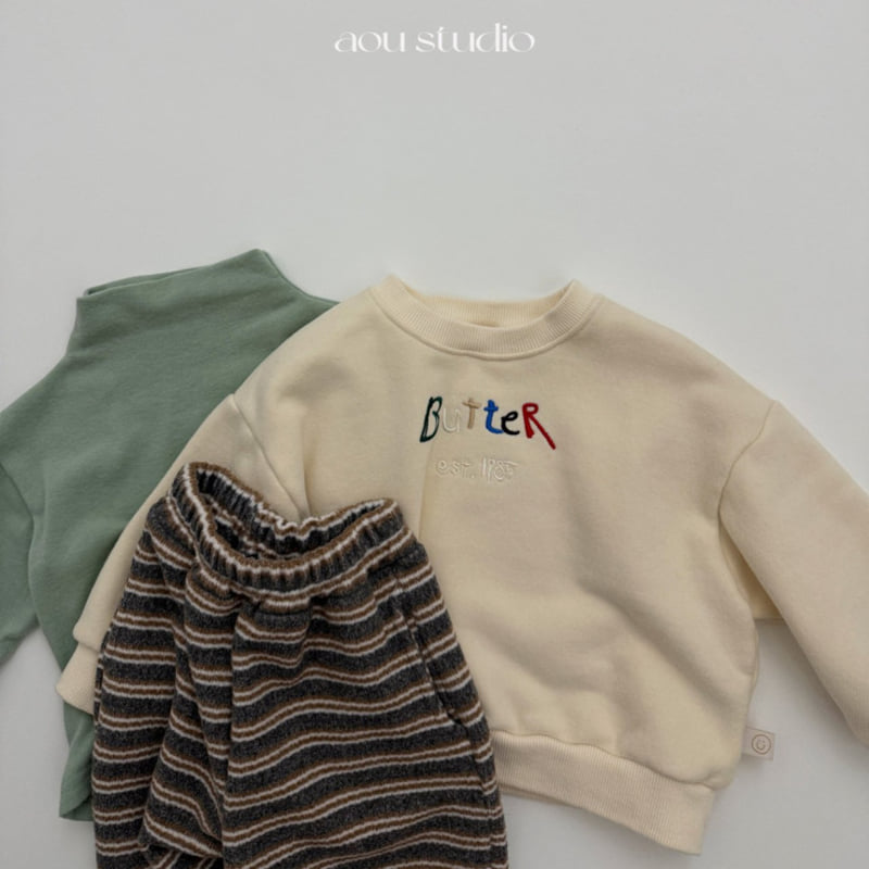 Aou Studio - Korean Baby Fashion - #babyboutique - Pom Pom Tee - 5