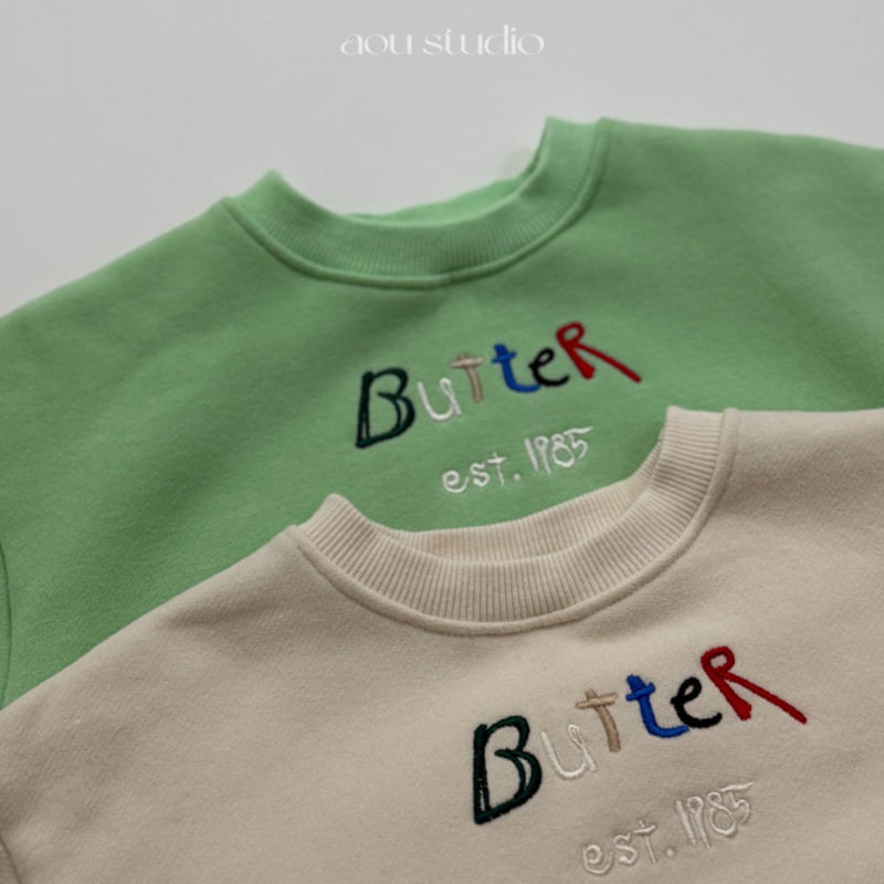Aou Studio - Korean Baby Fashion - #babyboutiqueclothing - Butter Sweatshirt - 5