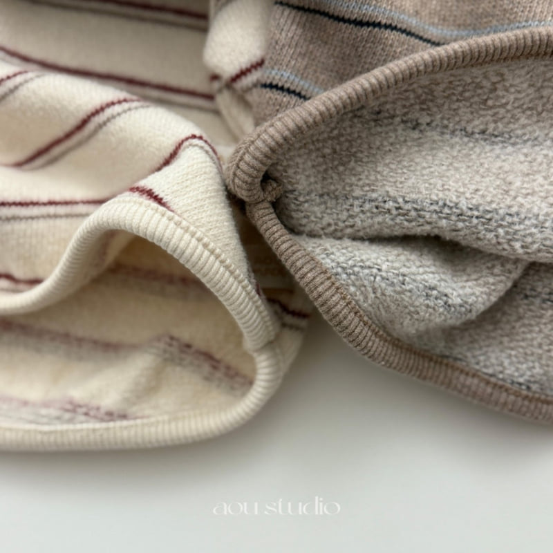 Aou Studio - Korean Baby Fashion - #babyboutiqueclothing - Latte Tee - 10
