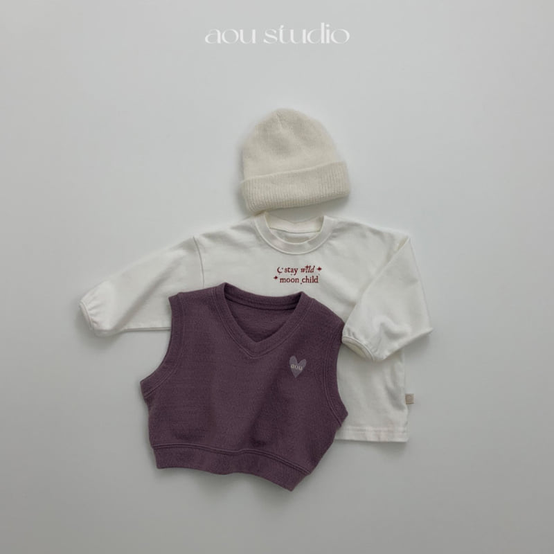 Aou Studio - Korean Baby Fashion - #babyclothing - Moonchild Tee - 8