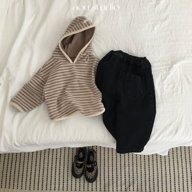 Aou Studio - Korean Baby Fashion - #babyclothing - Vanilla Hoodie - 7