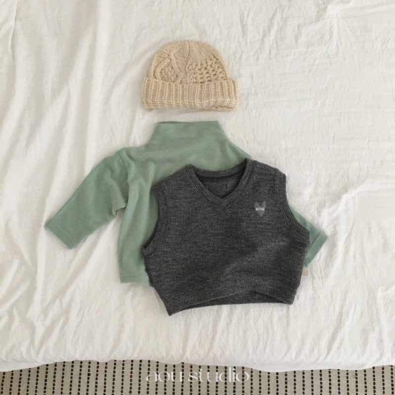 Aou Studio - Korean Baby Fashion - #babyclothing - Pom Pom Tee - 7