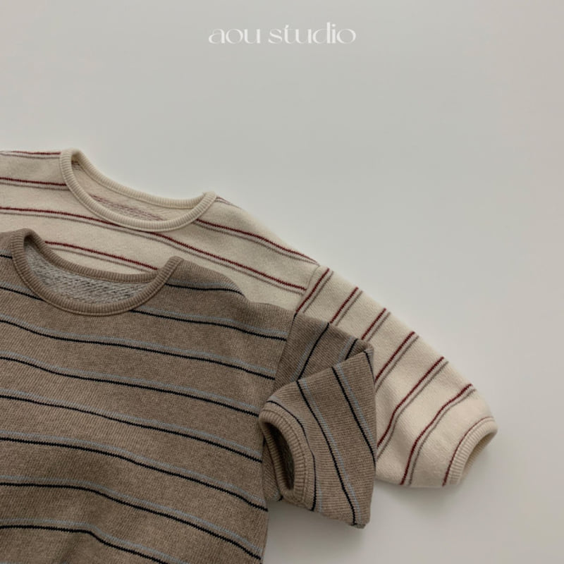 Aou Studio - Korean Baby Fashion - #babyclothing - Latte Tee - 11