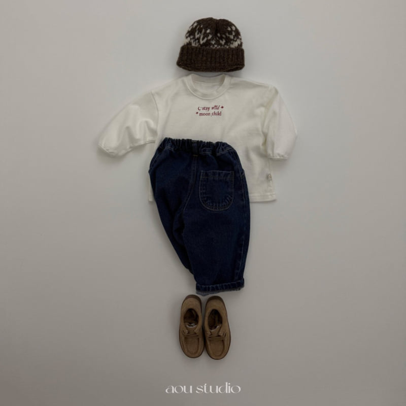 Aou Studio - Korean Baby Fashion - #babyfashion - Moonchild Tee - 9