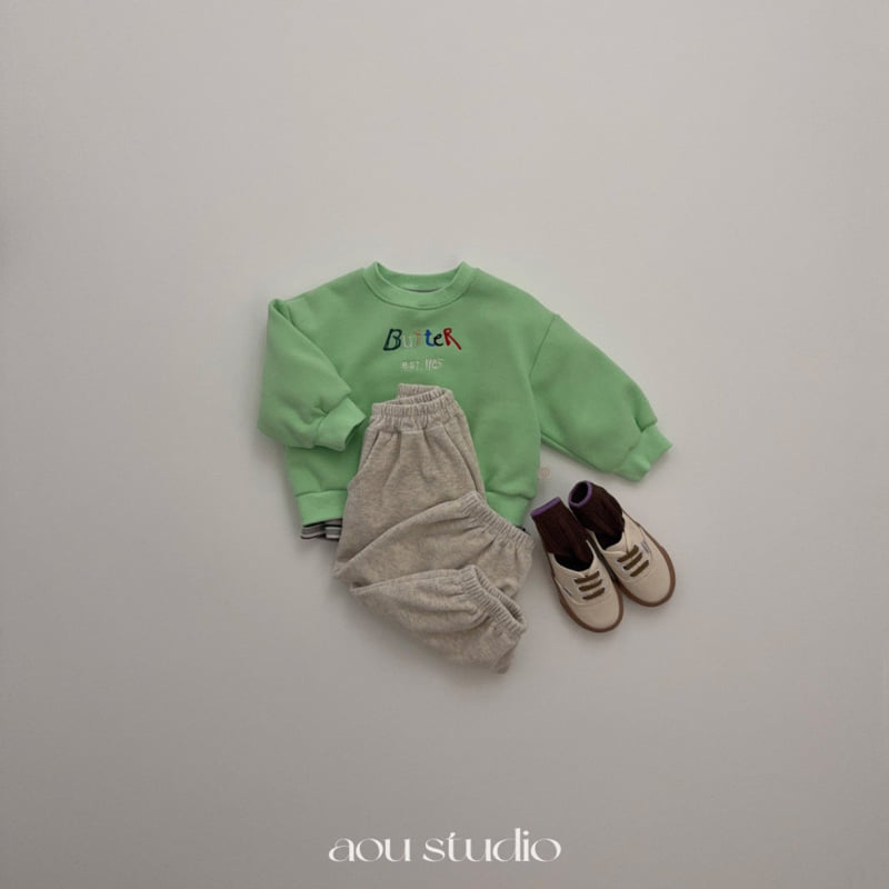 Aou Studio - Korean Baby Fashion - #babyfashion - Butter Sweatshirt - 7