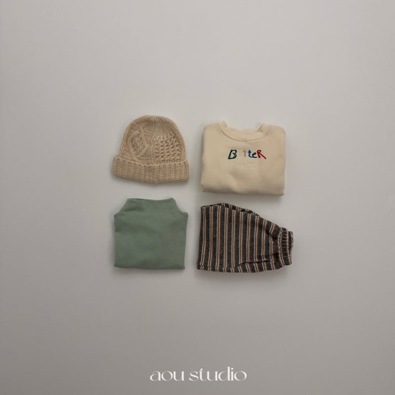 Aou Studio - Korean Baby Fashion - #babyfashion - Pom Pom Tee - 8