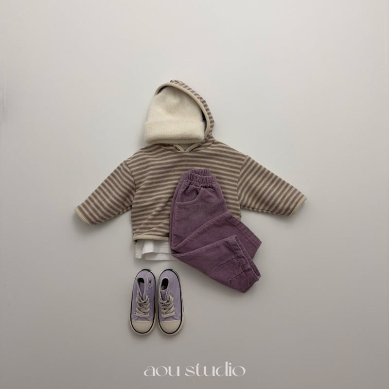 Aou Studio - Korean Baby Fashion - #babyfever - Vanilla Hoodie - 9