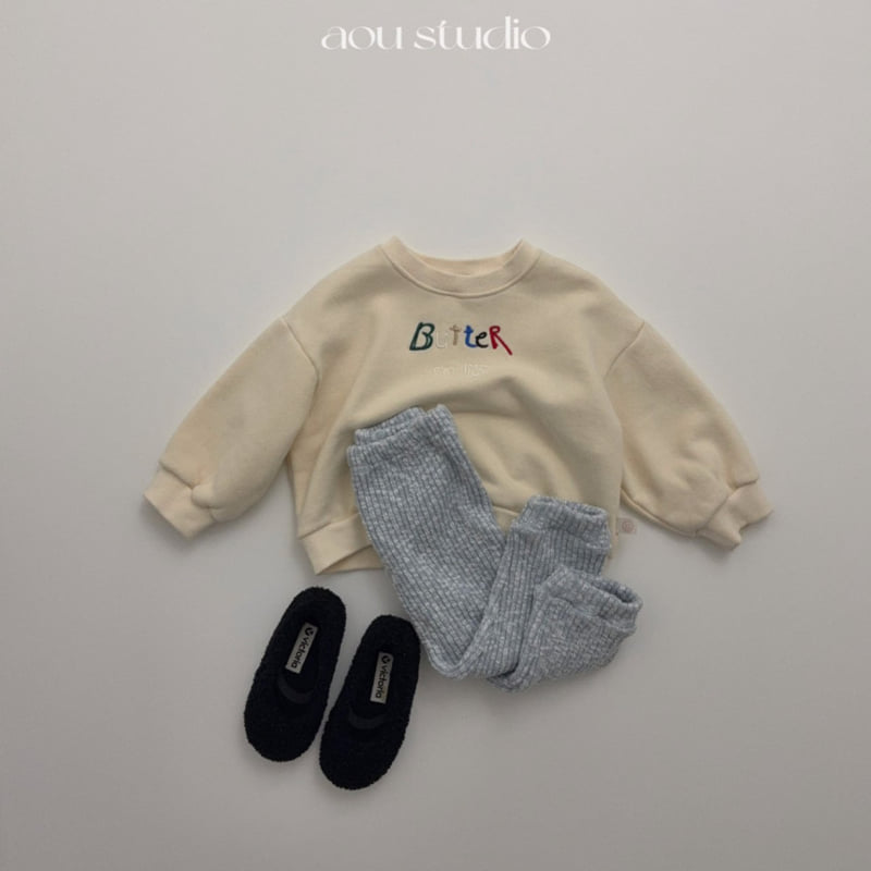 Aou Studio - Korean Baby Fashion - #babyfever - Butter Sweatshirt - 8