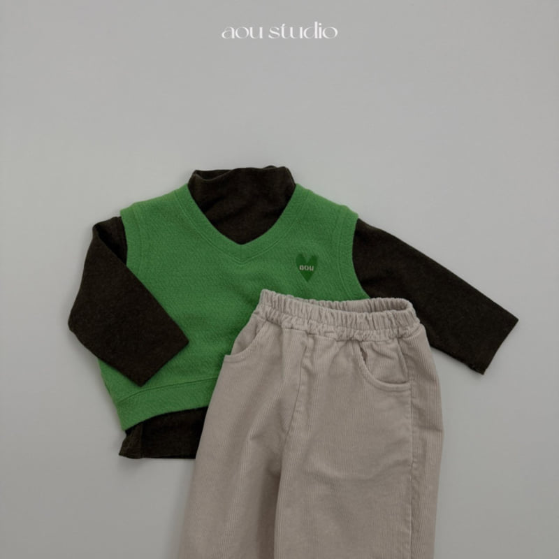 Aou Studio - Korean Baby Fashion - #babyfever - Pom Pom Tee - 9