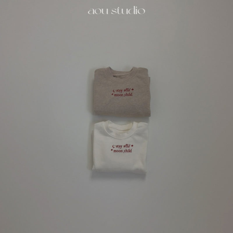 Aou Studio - Korean Baby Fashion - #babygirlfashion - Moonchild Tee - 11