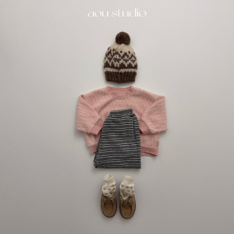 Aou Studio - Korean Baby Fashion - #babygirlfashion - Wish Sweatshirt - 6