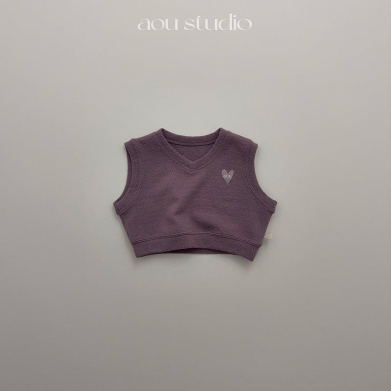 Aou Studio - Korean Baby Fashion - #babylifestyle - Granny Vest - 3