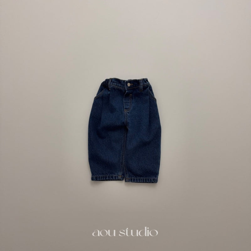 Aou Studio - Korean Baby Fashion - #babylifestyle - NewJeans Denim Pants