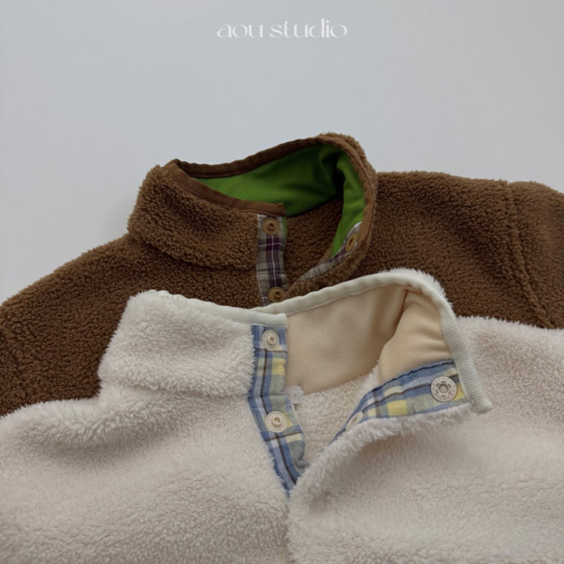 Aou Studio - Korean Baby Fashion - #babyoninstagram - Nuts Anorak - 3