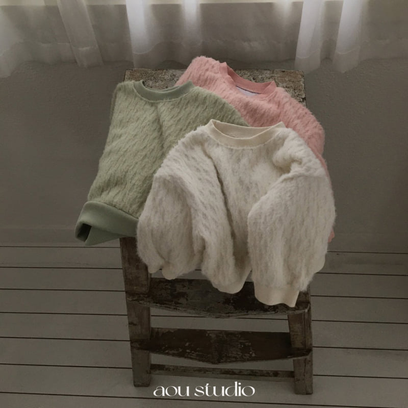 Aou Studio - Korean Baby Fashion - #babyoutfit - Wish Sweatshirt - 11