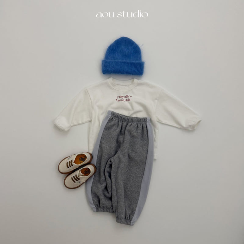 Aou Studio - Korean Baby Fashion - #babyoutfit - Kawa Jogger Pants - 6