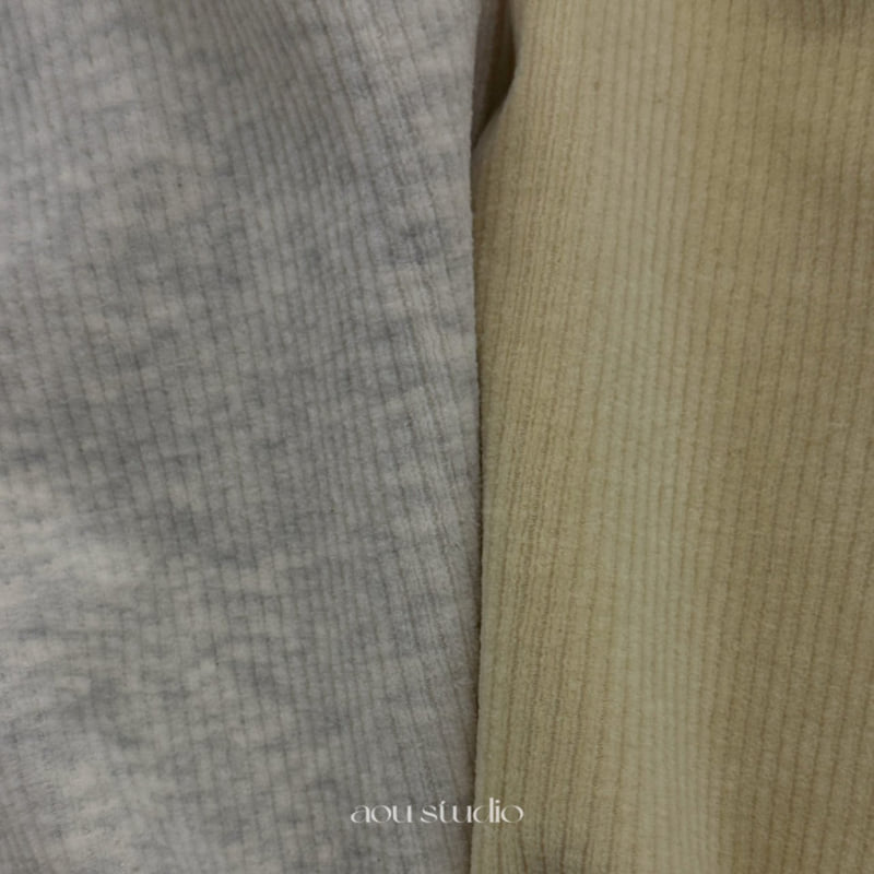 Aou Studio - Korean Baby Fashion - #babywear - Cream Hoodie - 3