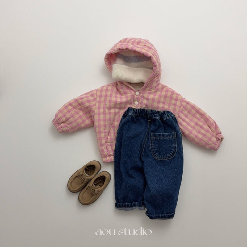 Aou Studio - Korean Baby Fashion - #babywear - NewJeans Denim Pants - 6