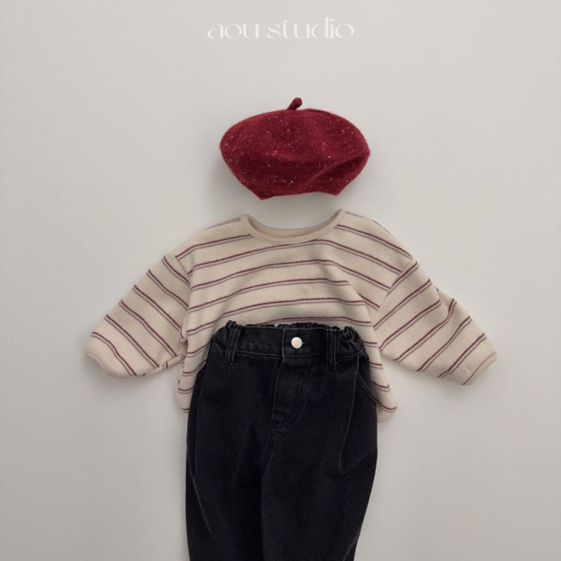 Aou Studio - Korean Baby Fashion - #babywear - Latte Tee - 5