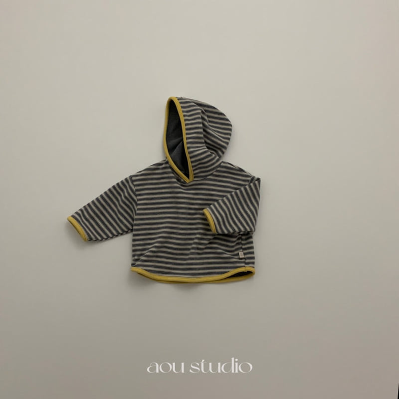 Aou Studio - Korean Baby Fashion - #onlinebabyboutique - Vanilla Hoodie - 2