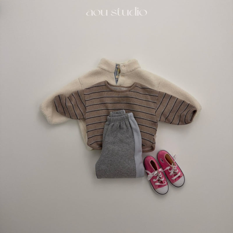 Aou Studio - Korean Baby Fashion - #onlinebabyshop - Latte Tee - 7