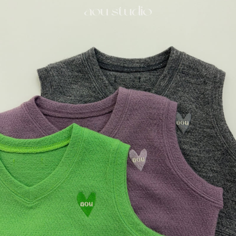 Aou Studio - Korean Baby Fashion - #smilingbaby - Granny Vest - 11
