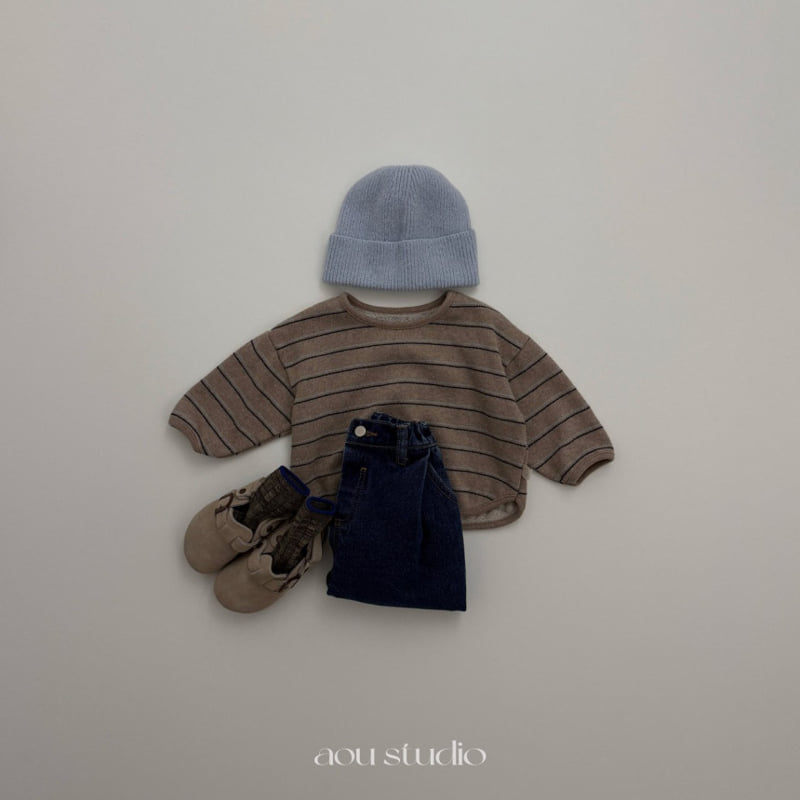 Aou Studio - Korean Baby Fashion - #smilingbaby - Latte Tee - 8