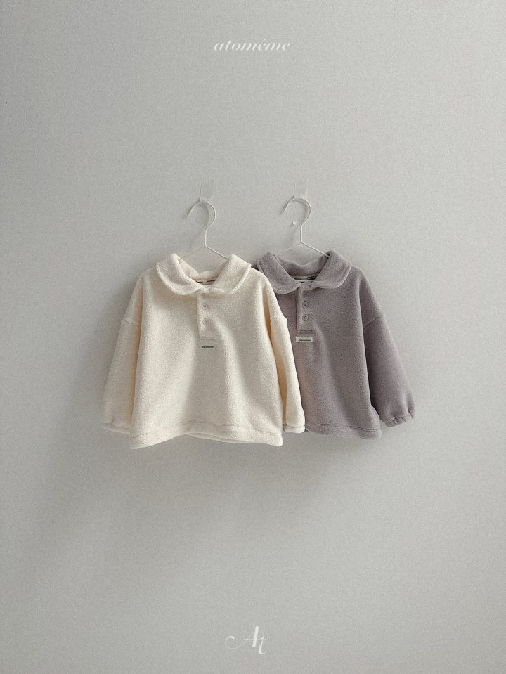 Atomeme - Korean Baby Fashion - #babyboutique - Snow Collar Tee - 7