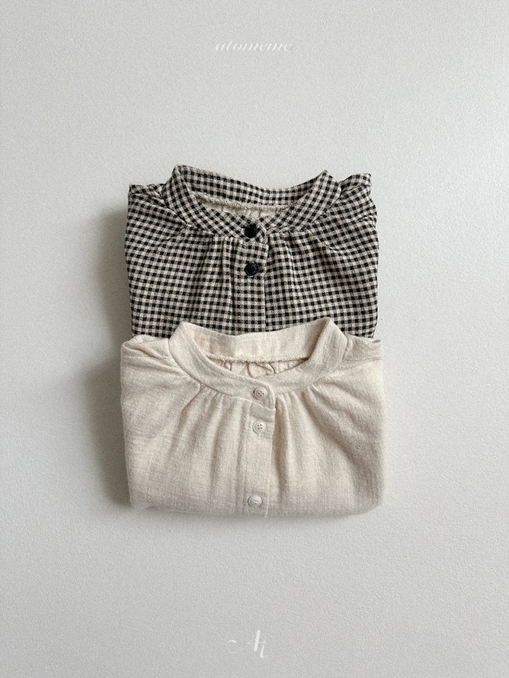 Atomeme - Korean Baby Fashion - #onlinebabyshop - Eton Blouse - 4