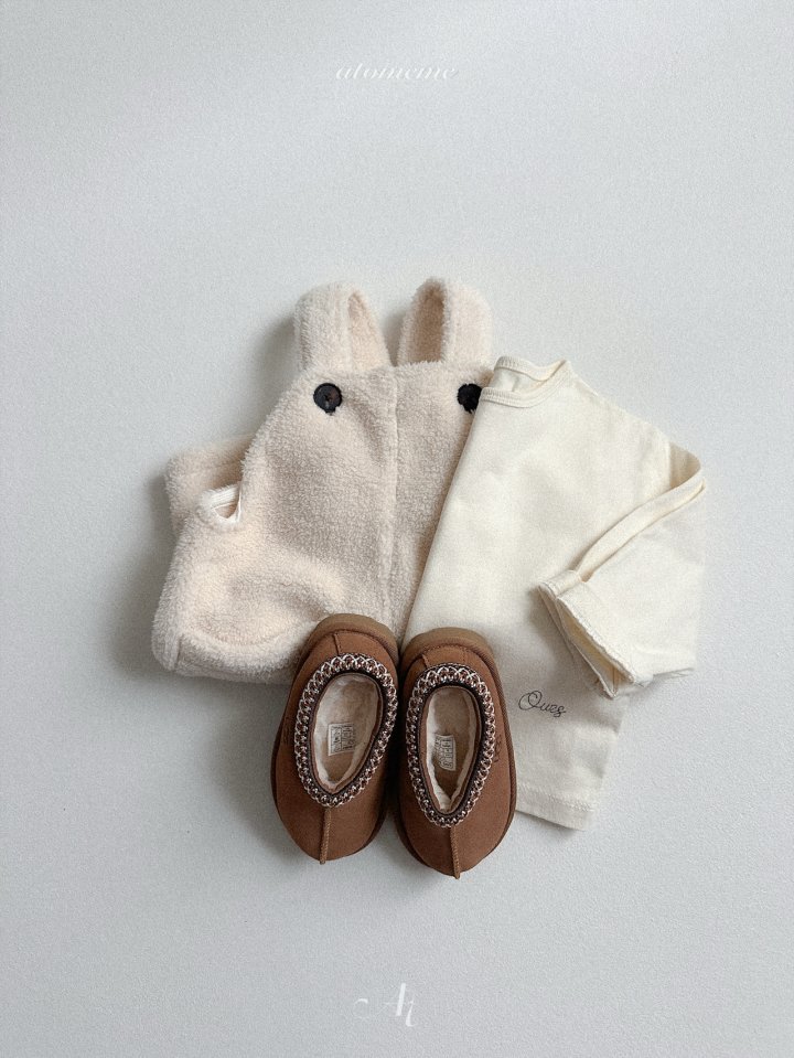 Atomeme - Korean Baby Fashion - #babyboutique - Ursus Embroidered Tee - 11