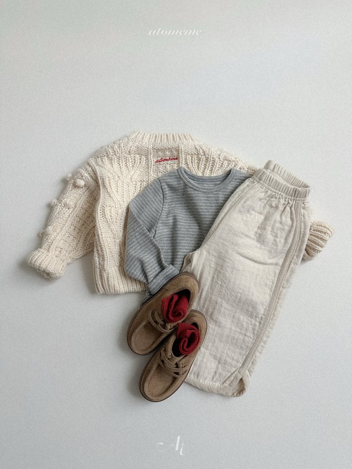 Atomeme - Korean Baby Fashion - #babyboutique - Peach Pants - 9