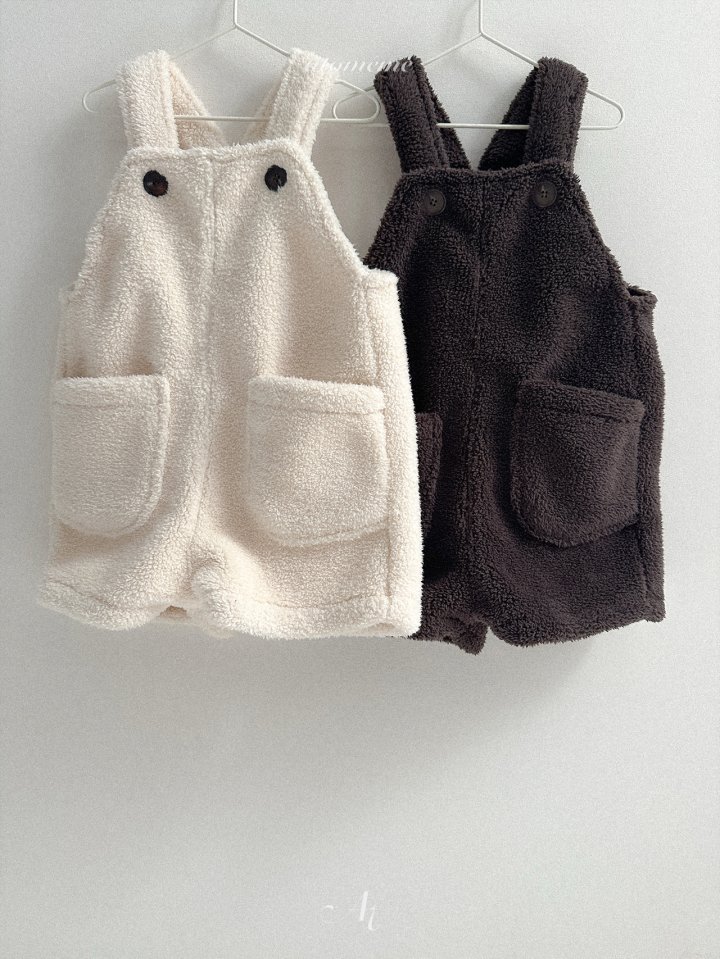 Atomeme - Korean Baby Fashion - #babyboutiqueclothing - Fleece Overalls - 9