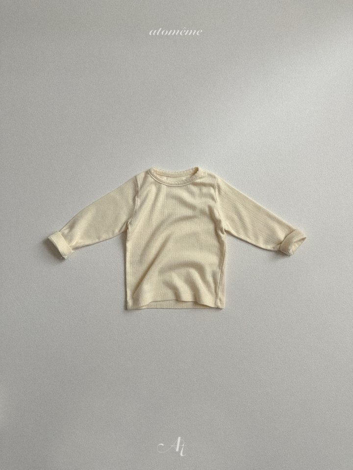 Atomeme - Korean Baby Fashion - #babyboutique - Eyelet Tee - 4