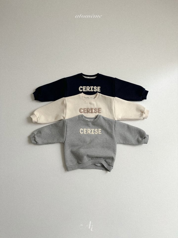 Atomeme - Korean Baby Fashion - #babyboutiqueclothing - Boucle Sweatshirt