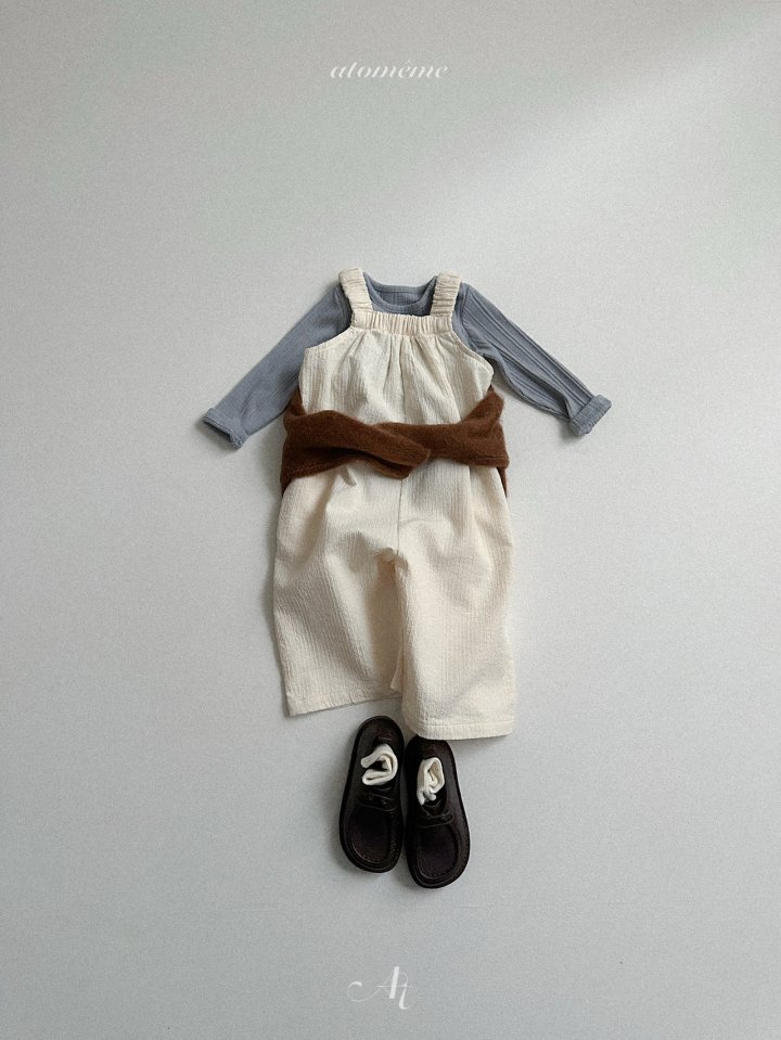 Atomeme - Korean Baby Fashion - #babyboutiqueclothing - Winter Berry Overalls - 12