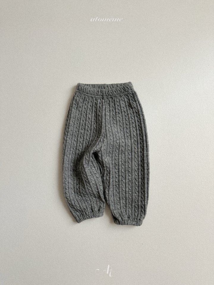 Atomeme - Korean Baby Fashion - #babyclothing - May Knit Pants - 6
