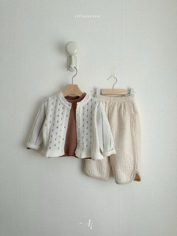 Atomeme - Korean Baby Fashion - #babyclothing - Peach Pants - 11