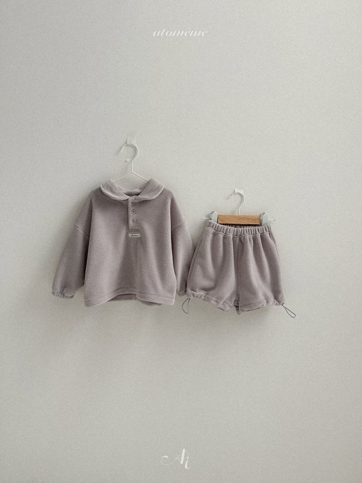Atomeme - Korean Baby Fashion - #babyfashion - Snow Collar Tee - 10