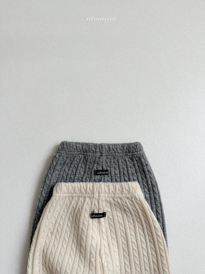 Atomeme - Korean Baby Fashion - #babyfashion - May Knit Pants - 7