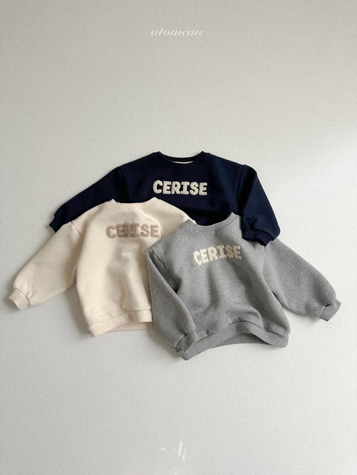 Atomeme - Korean Baby Fashion - #babyfashion - Boucle Sweatshirt - 3