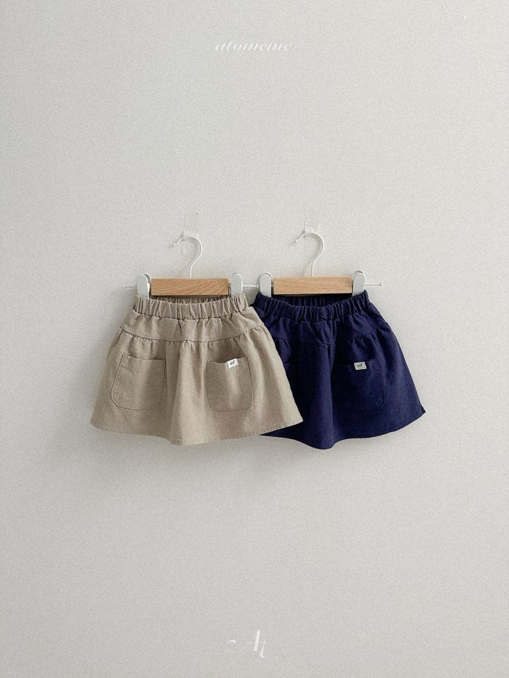 Atomeme - Korean Baby Fashion - #babyfashion - Pocket Skirt